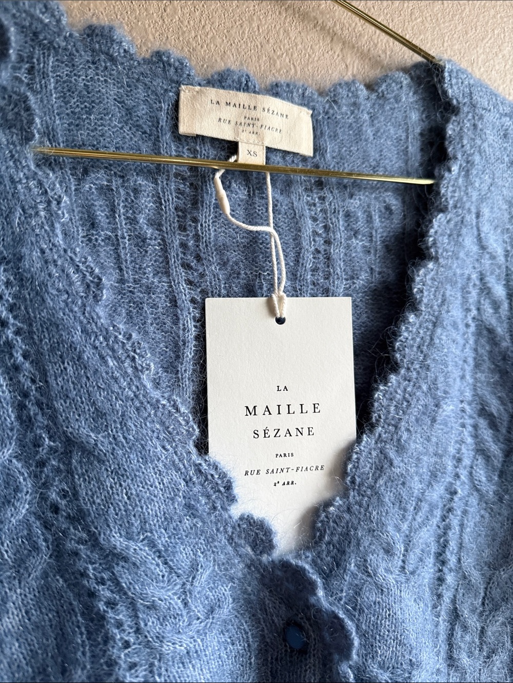 NWT Sezane anthony cardigan - Picture 4 of 6
